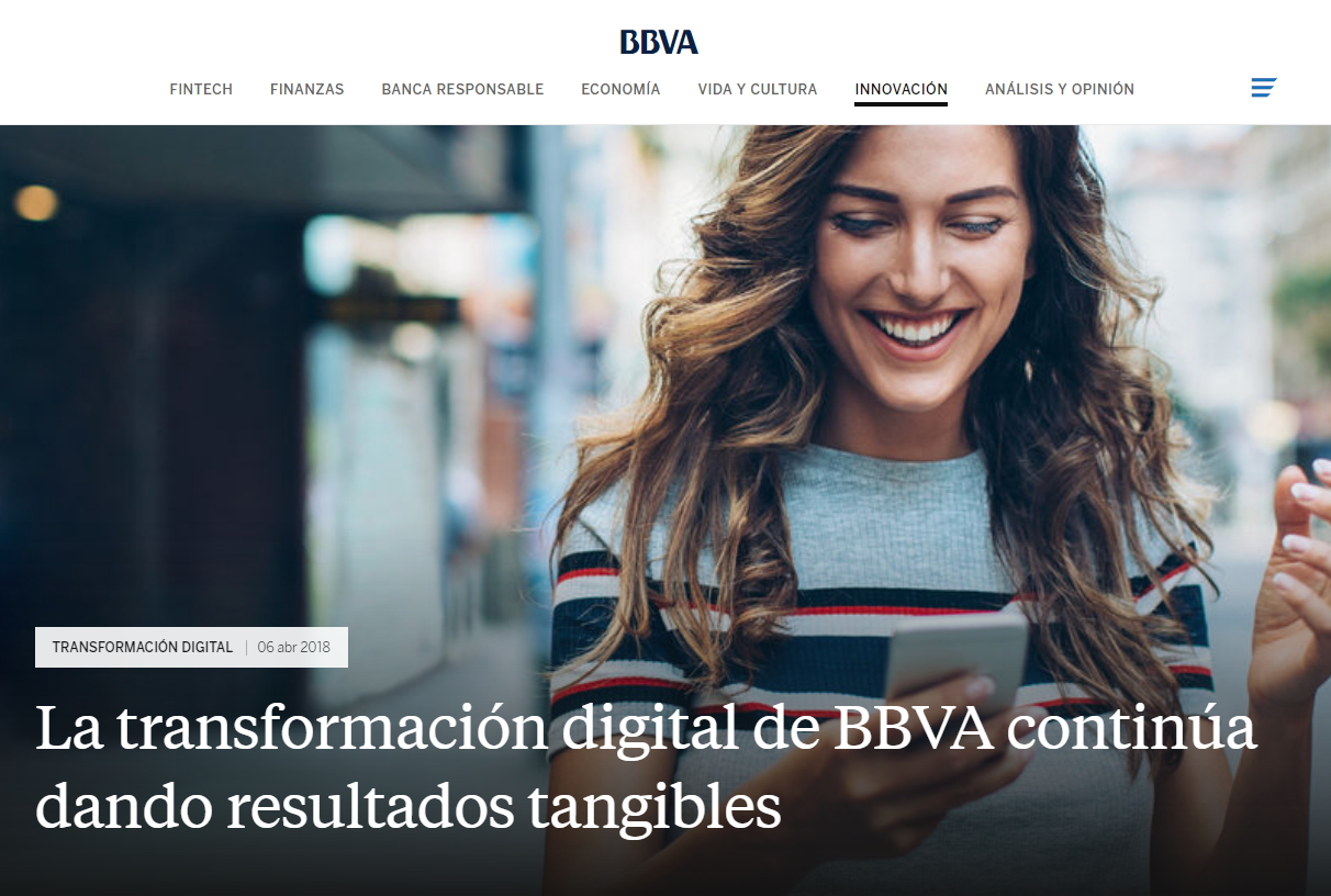 A propósito del BBVA: los procesos de transformación digital de la empresa