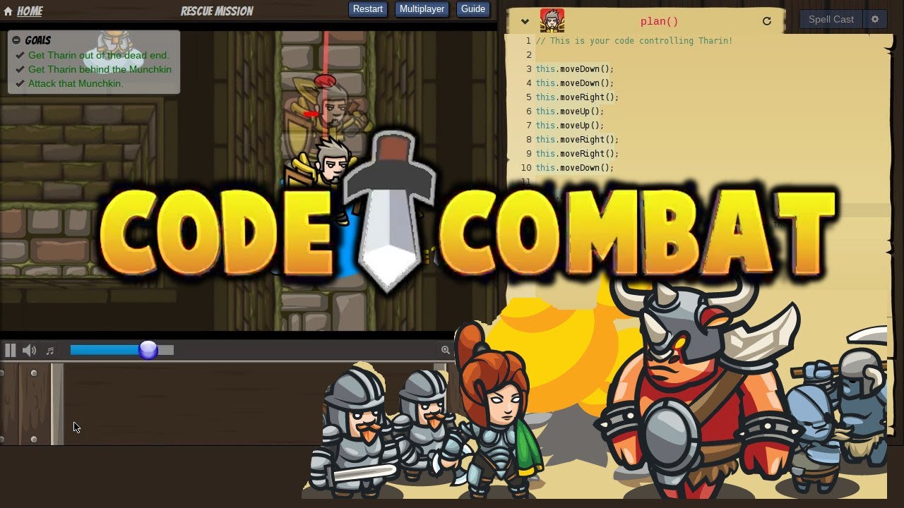 Codecombat: un videojuego para aprender a programar