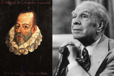 Cervantes, Borges y el metro de platino. El canon literario