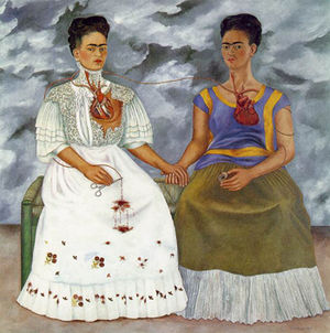 Análisis de la obra 'Las dos Fridas' de Frida Kahlo