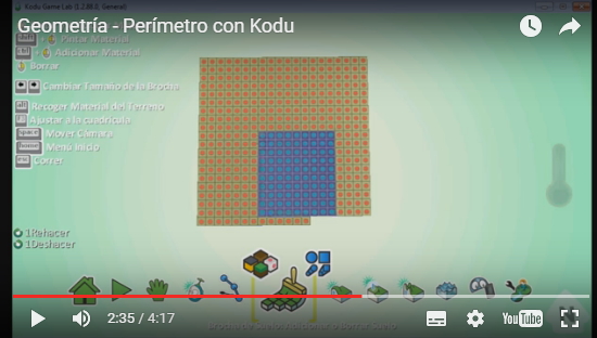 Aprendiendo geometría con Kodu