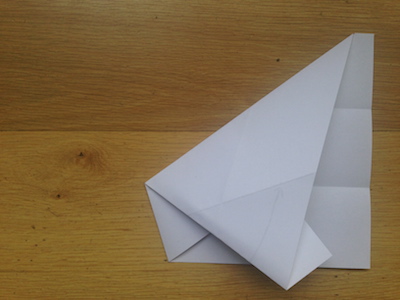 Trisección de un ángulo... ¡con origami!