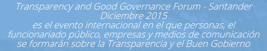 GNOSS particip� en el Forum sobre transparencia y buen gobierno celebrado en Santander. Forum TGG