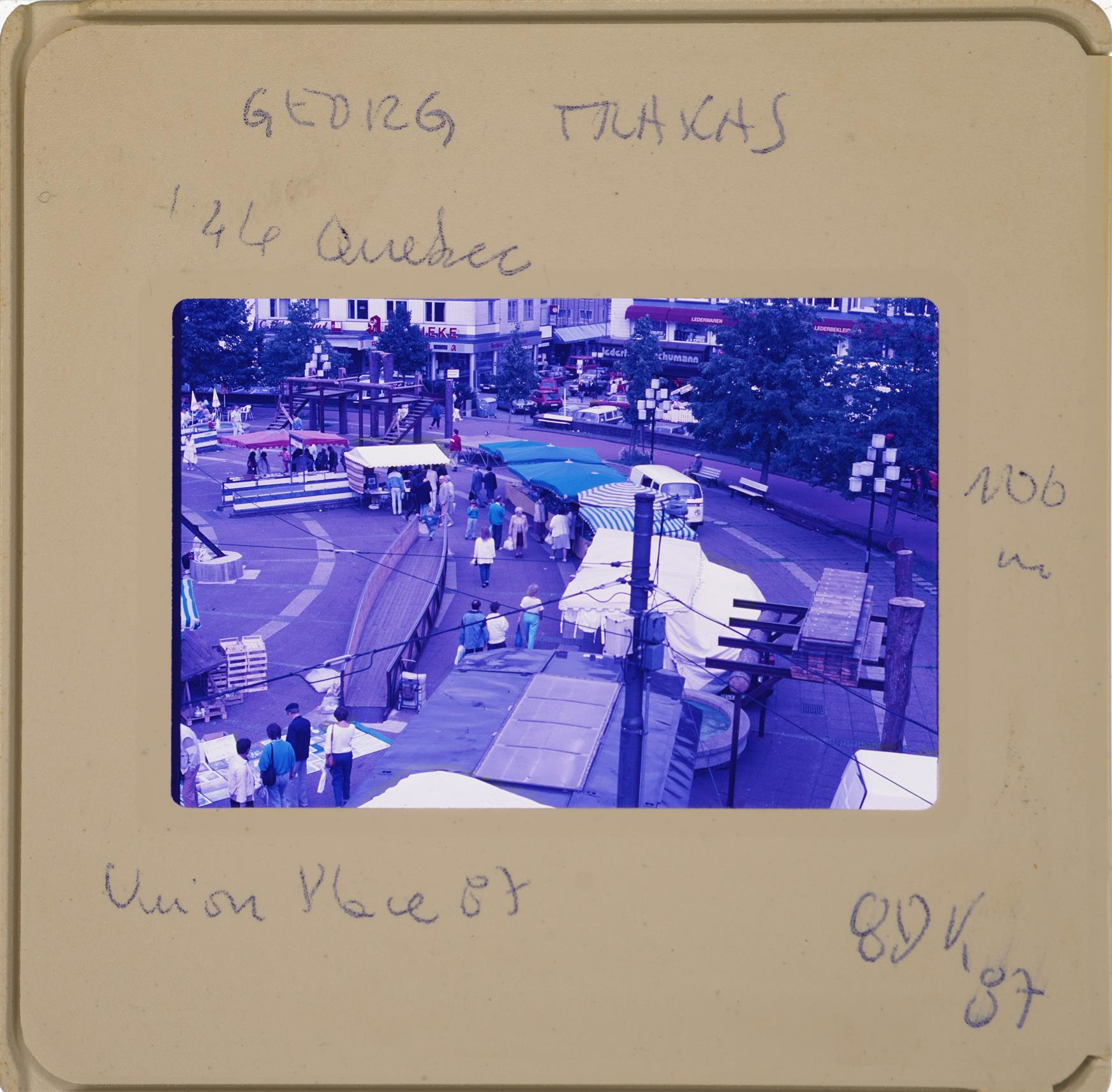 Trakas, George. Unión Place. [8º Documenta de Kassel 87]. - Bilbao Museoa