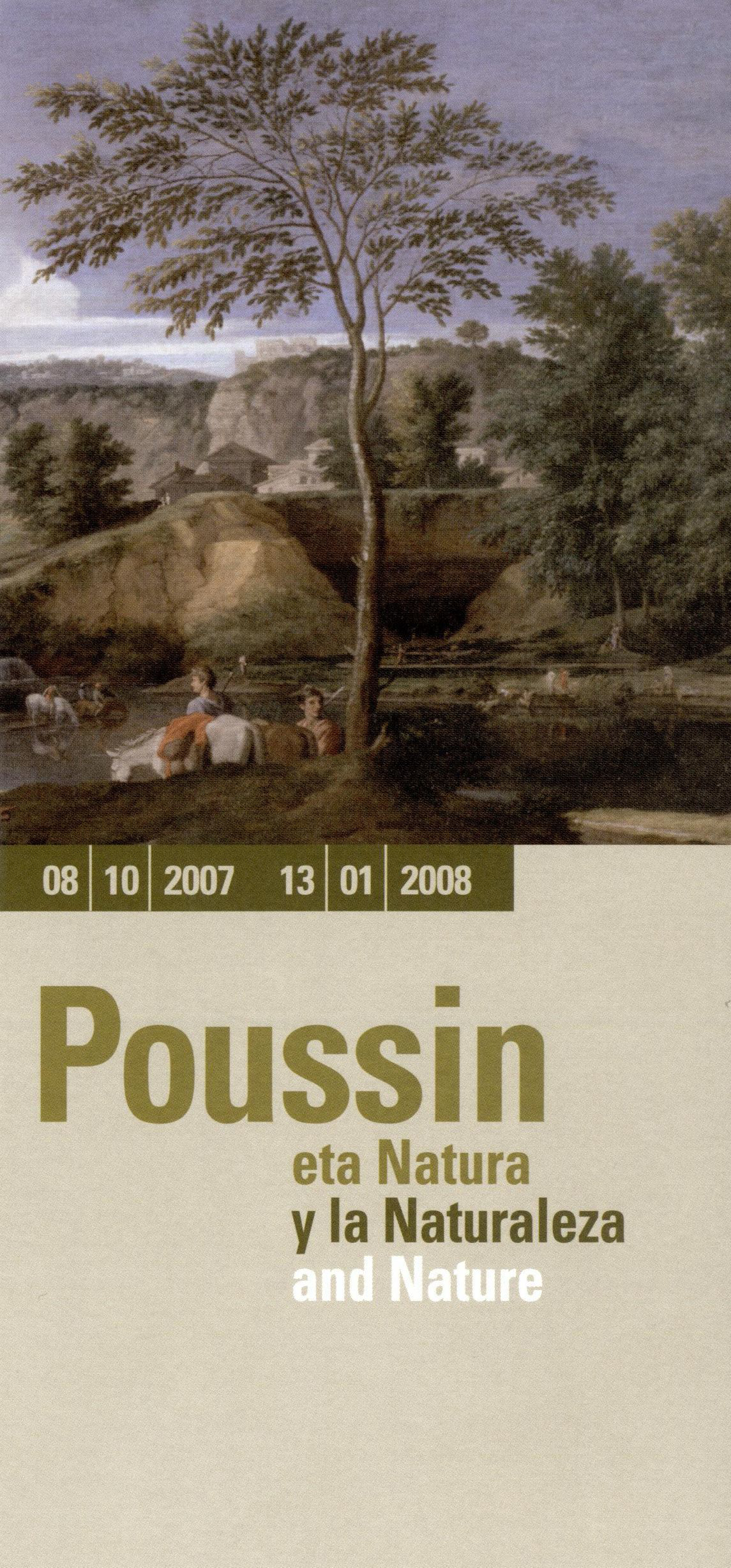 Poussin y la naturaleza [Folleto] = Poussin eta natura = Pousin and ...