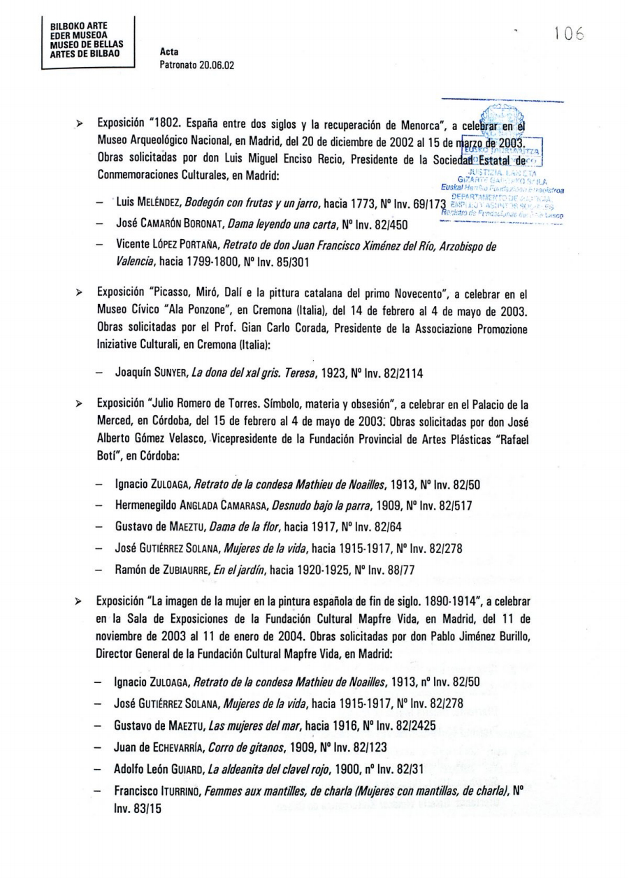 Ramón de Zubiaurre - Bilbao Museoa