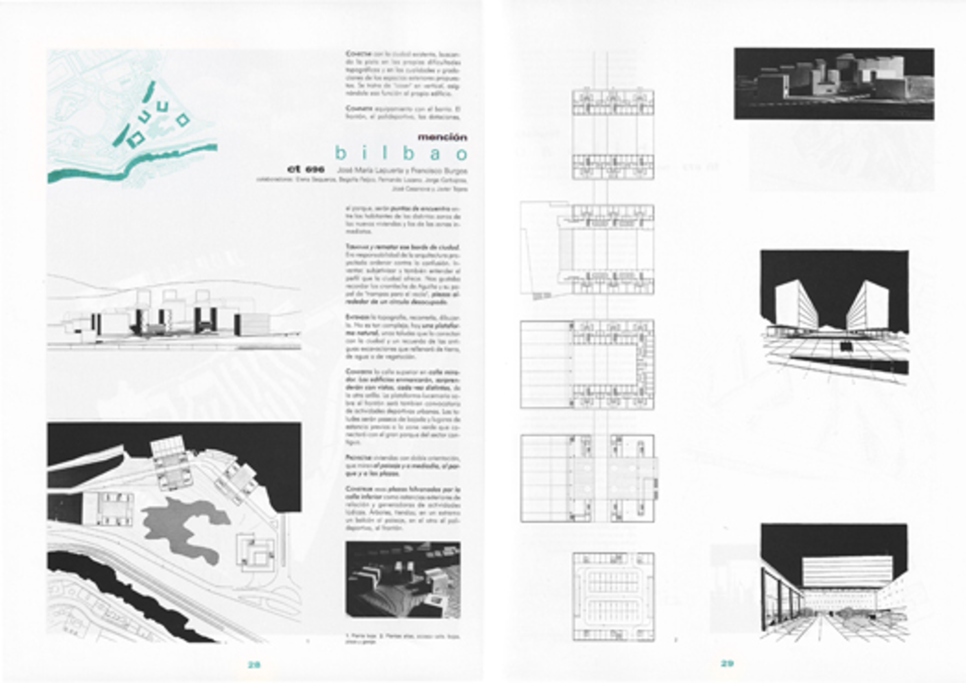 EUROPAN 4. Finalista. Emplazamiento Bilbao