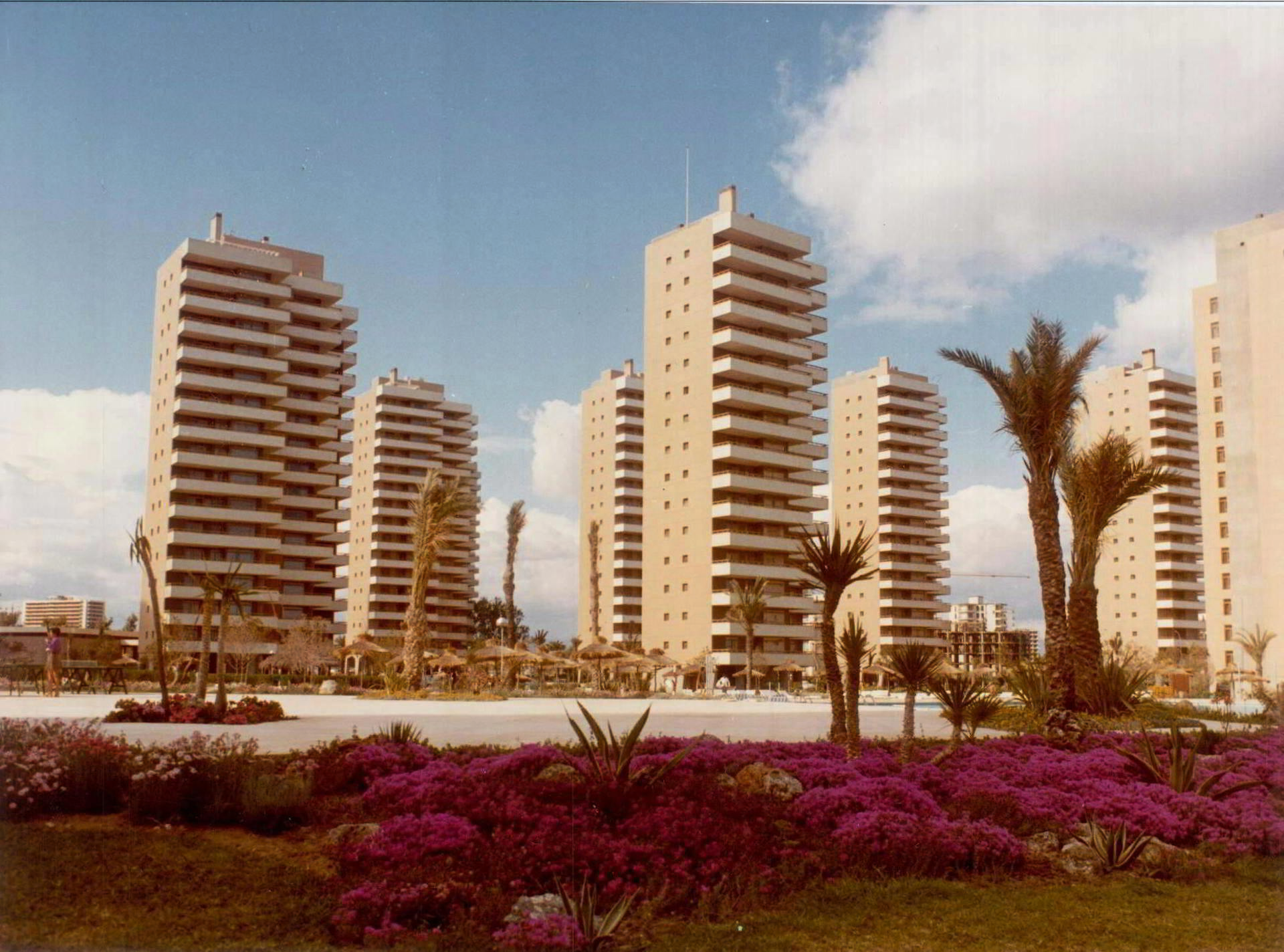 Conjunto Residencial Turístico Playamar, Torremolinos, Málaga, Antonio Lamela