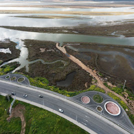 Itinerario paisajístico en torno al Estuario Norte del río Odiel