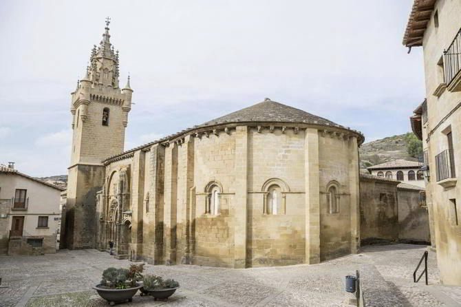 Santa María de Uncastillo en la actualidad