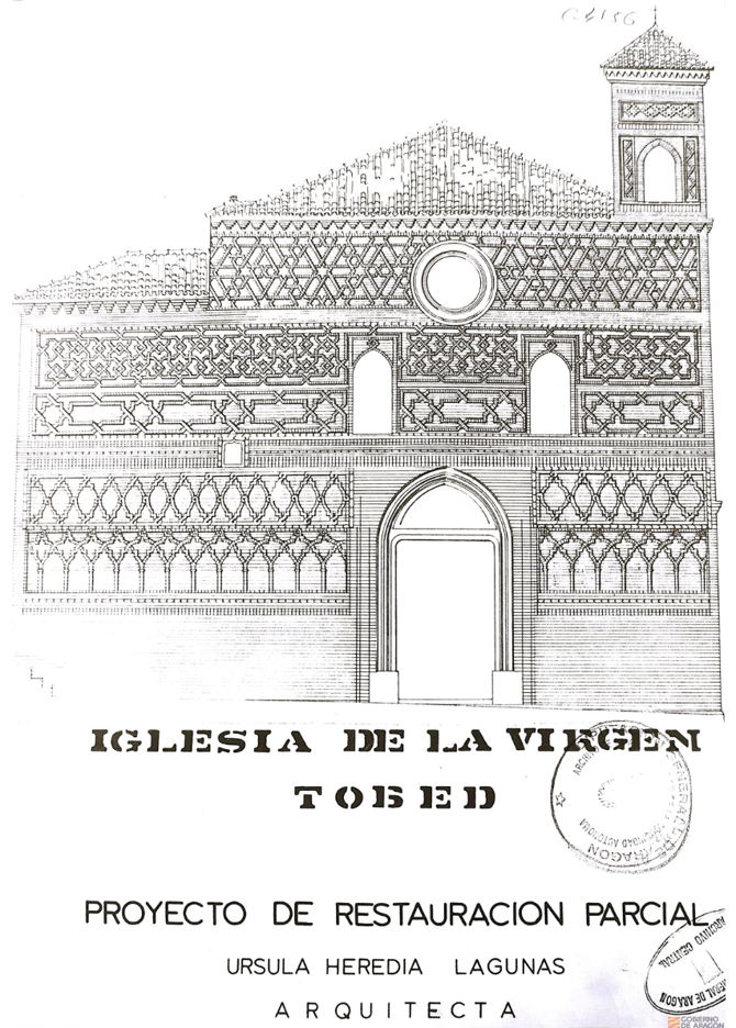 Portada del proyecto de U. Heredia, fechado en noviembre de 1985