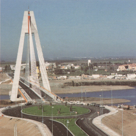 Puente Real sobre el río Guadiana