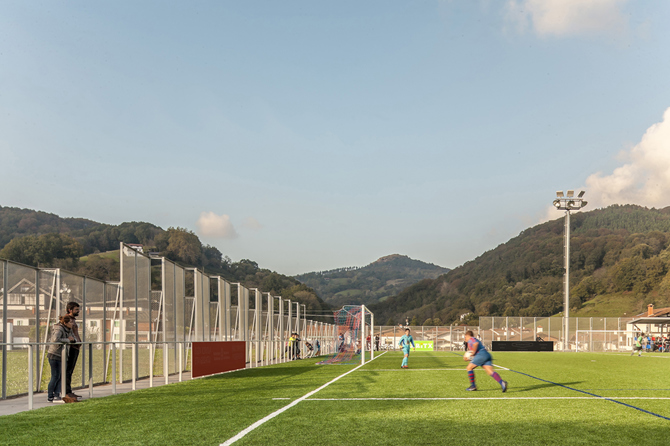 Espacio deportivo Matzada, obra de MUGARA