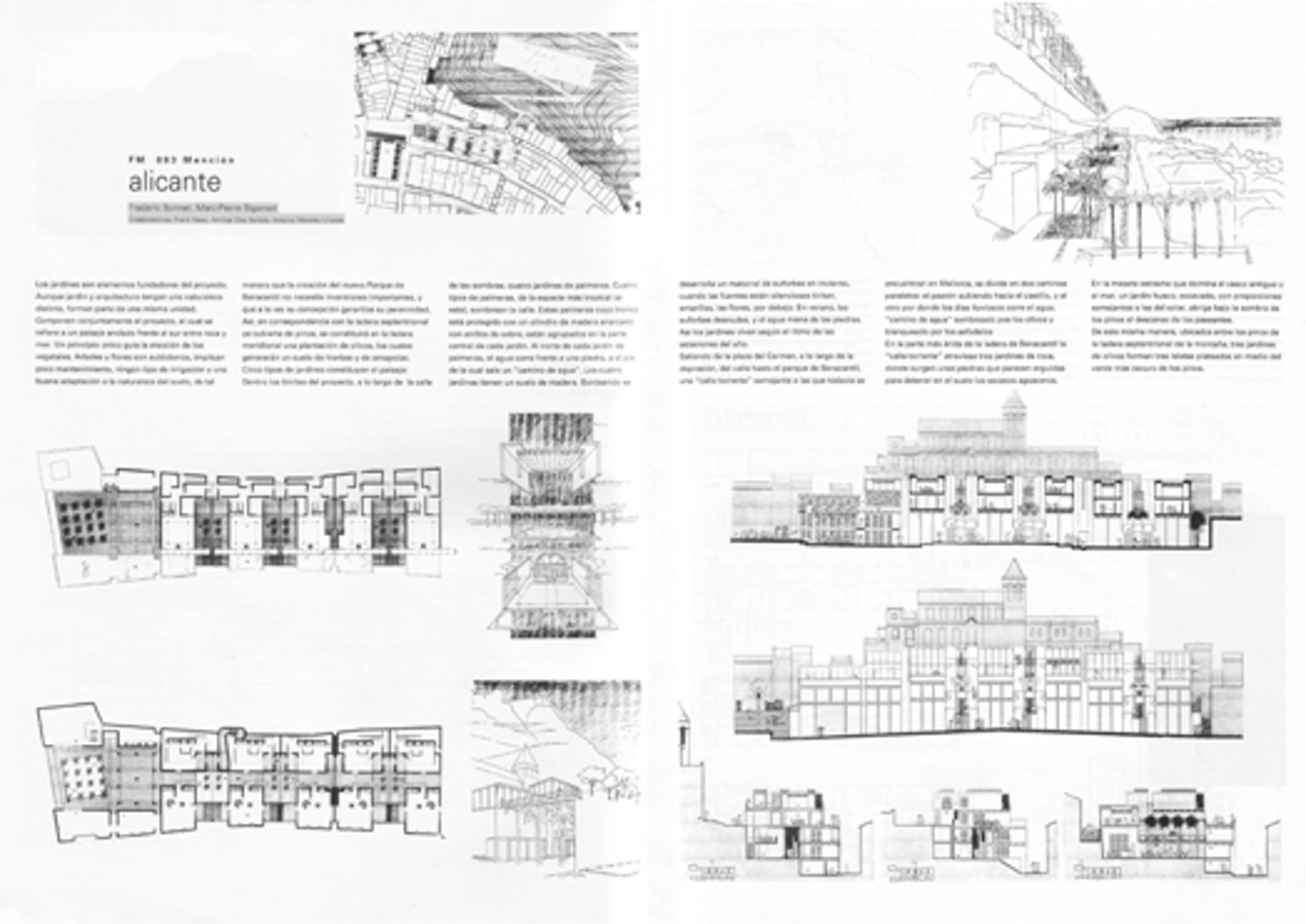  EUROPAN 3. Segundo finalista. Emplazamiento Alicante