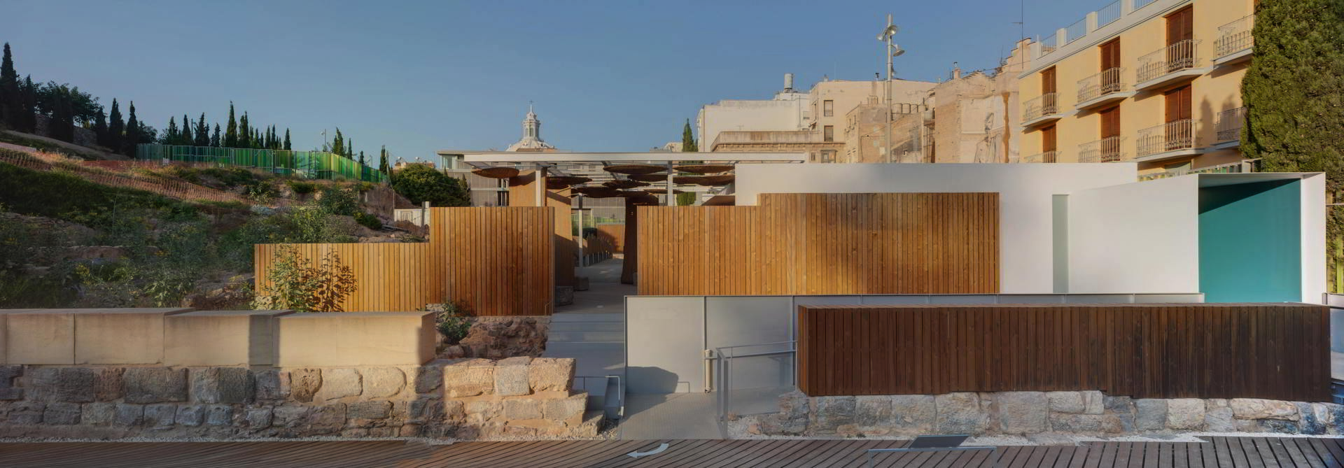  Pabellón de salida del parque arqueológico de El Molinete