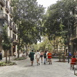 Eje Verde de Consell de Cent