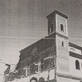 Restauración de la fachada occidental de la Iglesia de Santa María de Tobed