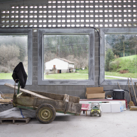 Pabellón equino en Aulesti