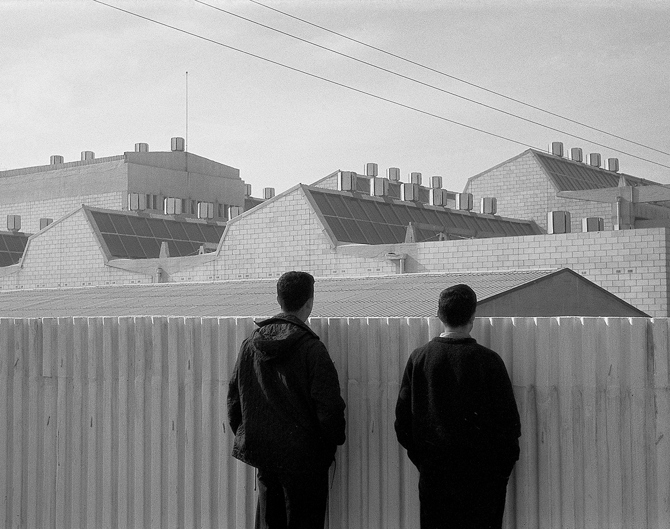 Central Lechera Clesa, Madrid, 1958. Arquitecto: Alejandro de la Sota. Fotógrafo: Alejandro de la Sota