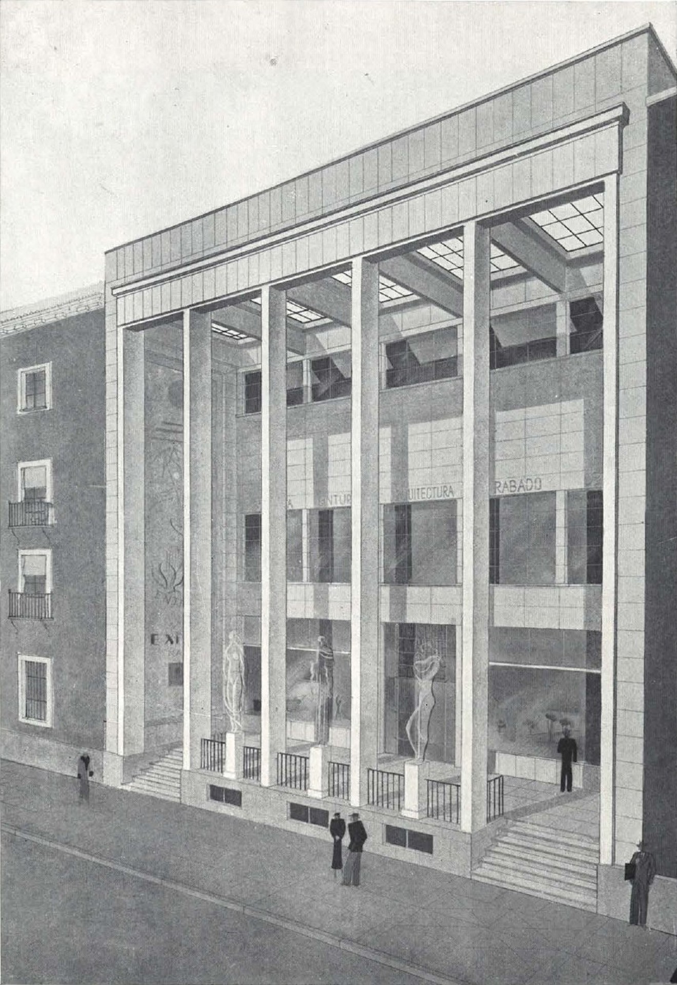  Edificio destinado a exposición permanente de Bellas Artes