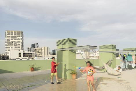 La Balma Cooperativa de Viviendas, Lacol y Laboqueria, Barcelona