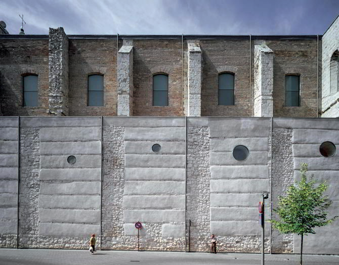 Rehabilitación de la iglesia de San Agustín para Archivo Municipal de Valladolid. Gabriel Gallegos y Primitivo González