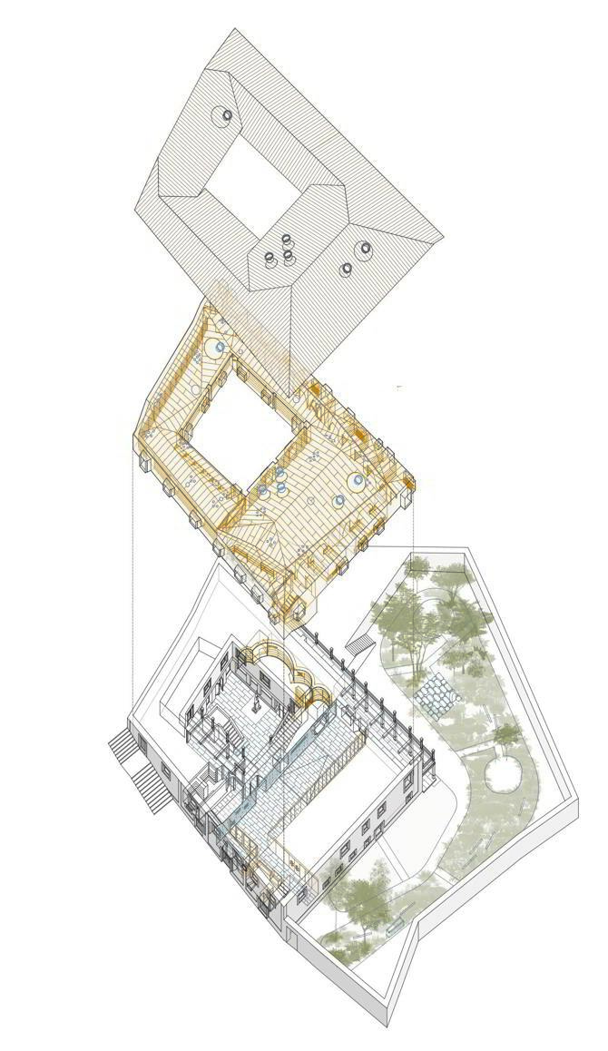 Archivo municipal y Biblioteca pública de la ciudad de Baiona, Pontevedra. Murado & Elvira Architects (Juan Elvira, Clara Murado)