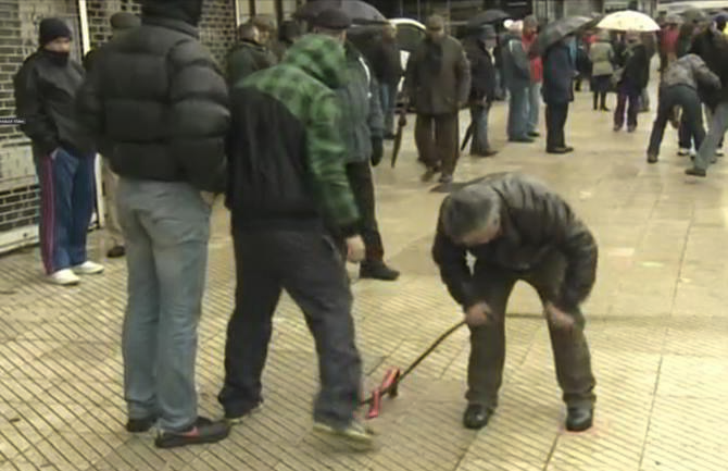 Protestas vecinales en el Barrio Gamonal, Burgos