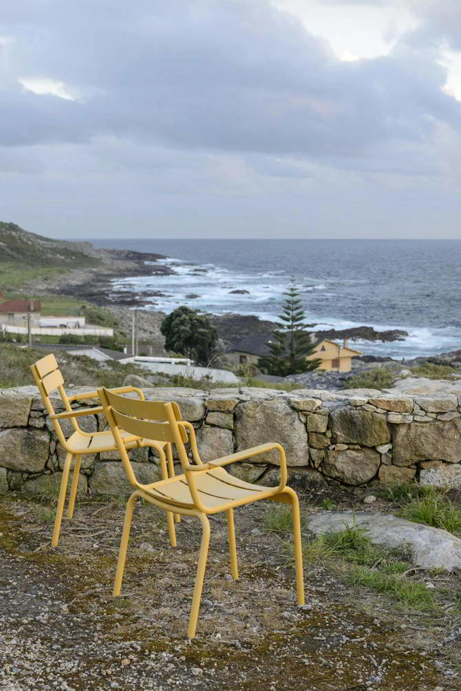 Explanada del Horizonte, O rosal + Acondicionamiento del puente sobre el río Villar. Paisaxe - María Fandiño.
