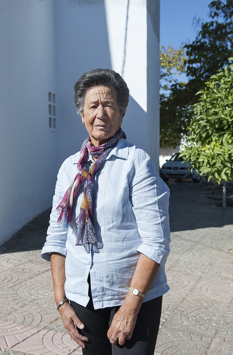 Colona en el pueblo de Alagallrín, Córdoba