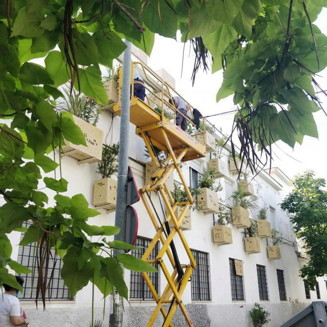 Jardines en el aire, Nomad Garden