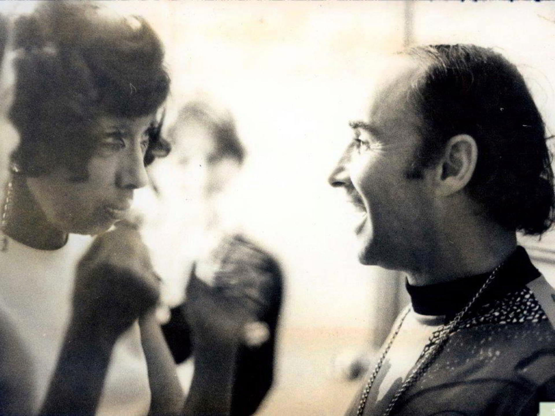 César Manrique con Josephine Baker