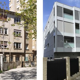 Rehabilitación integral de edificio residencial para 6 viviendas en Zaragoza