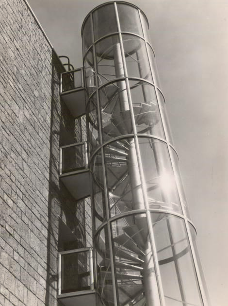 Laboratorio de Controles e Investigación Aplicada de Cristalería Española, Avilés, Asturias. Manuel Aymerich Amadiós