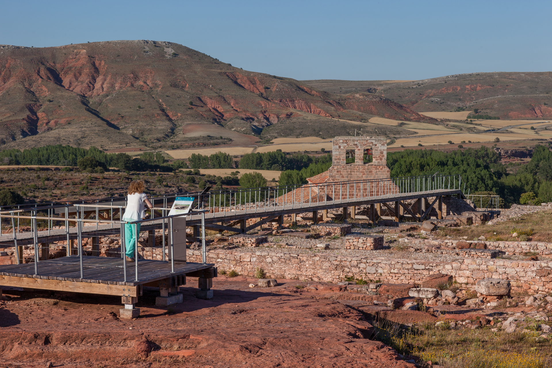  Consolidación del Conjunto del Foro del Yacimiento Arqueológico de Tiermes