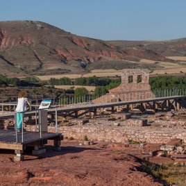 Consolidación del Conjunto del Foro del Yacimiento Arqueológico de Tiermes