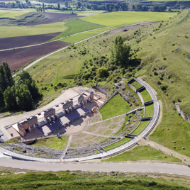 Escena y anticuario. Intervención en el Teatro Romano de Clunia