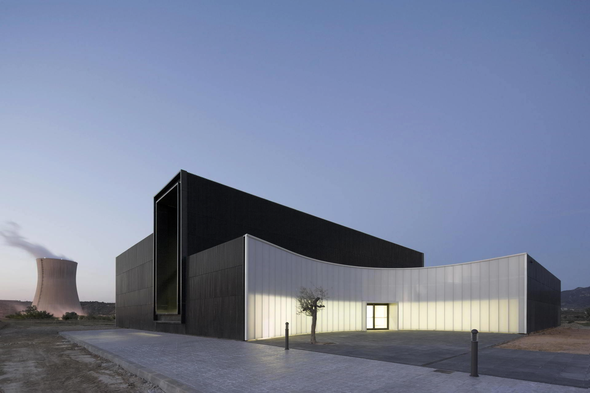 Museo de la energía de la central nuclear de Ascó, Tarragona. Arquitecturia