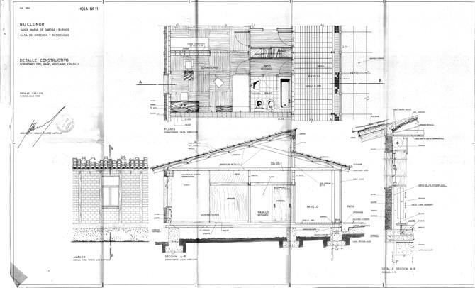Residencia para trabajadores, central nuclear de Santa María de Garoña, Burgos. Ignacio Álvarez Castelao