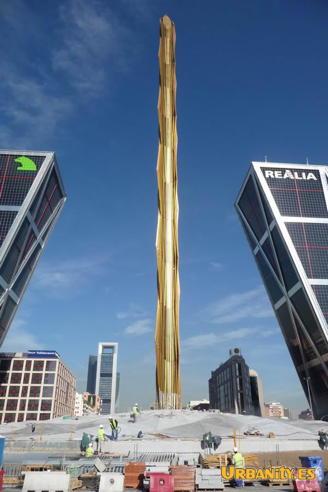  Obelisco Plaza de Castilla