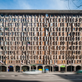 Edificio de viviendas en avinguda Meridiana