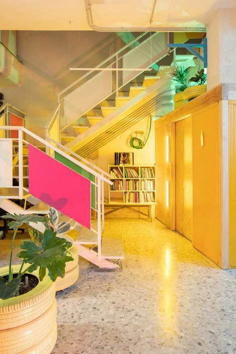 Centro Cultural Espacio Afro, Madrid. Diego Barajas Castillo, Camilo García Barona (Husos arquitecturas), Asociación Conciencia Afro y comunidad expandida
