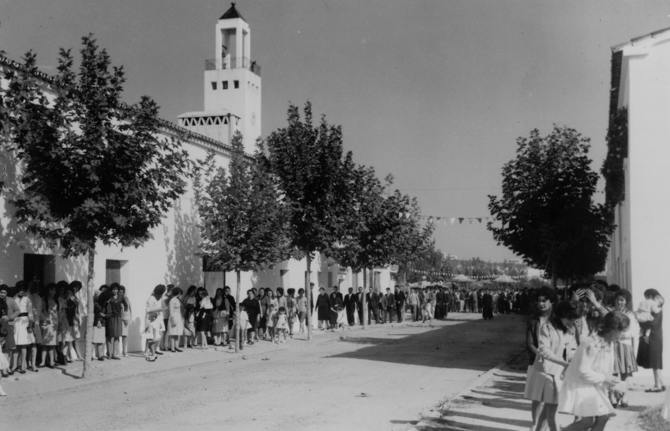 Poblado de colonización de Pueblonuevo del Guadiana, Badajoz. José Borobio Ojeda