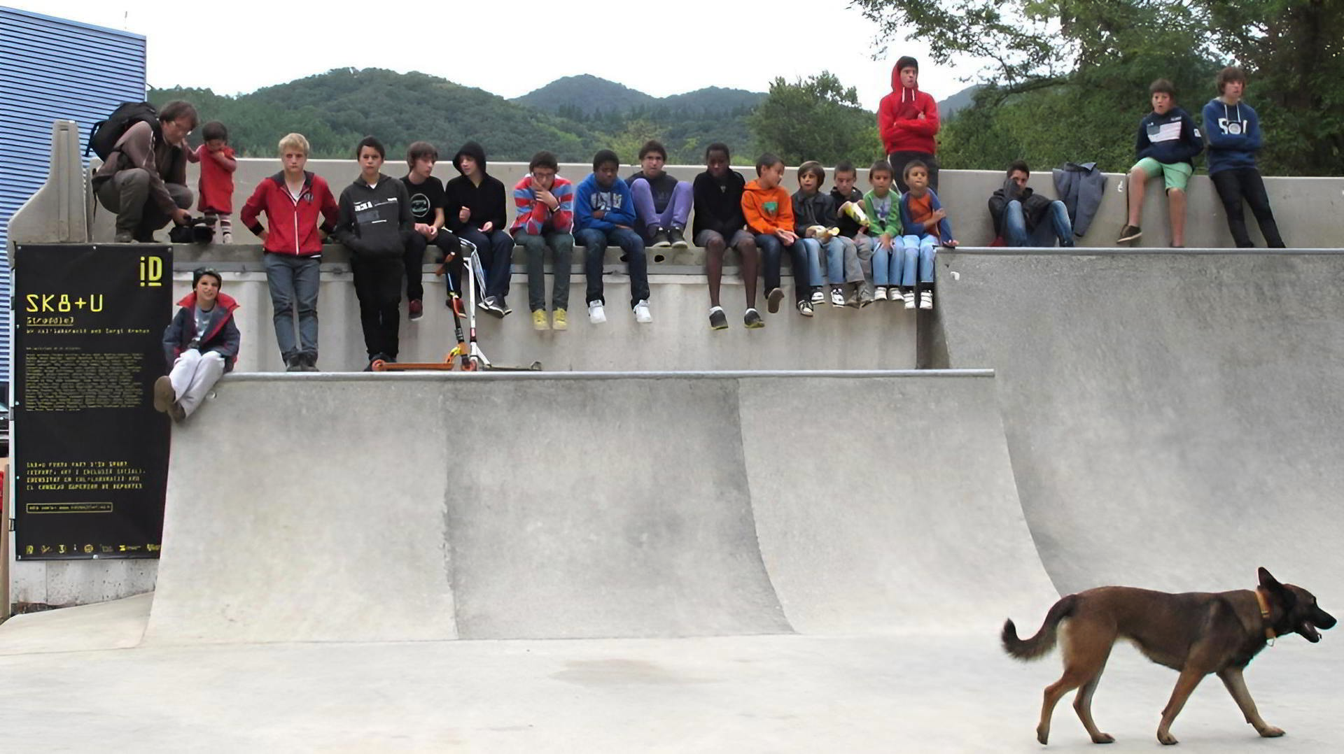  SK8+U Skatepark impulsado por los jóvenes de Arbúcies
