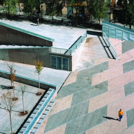 Plaza de Agustín Lara en Lavapiés