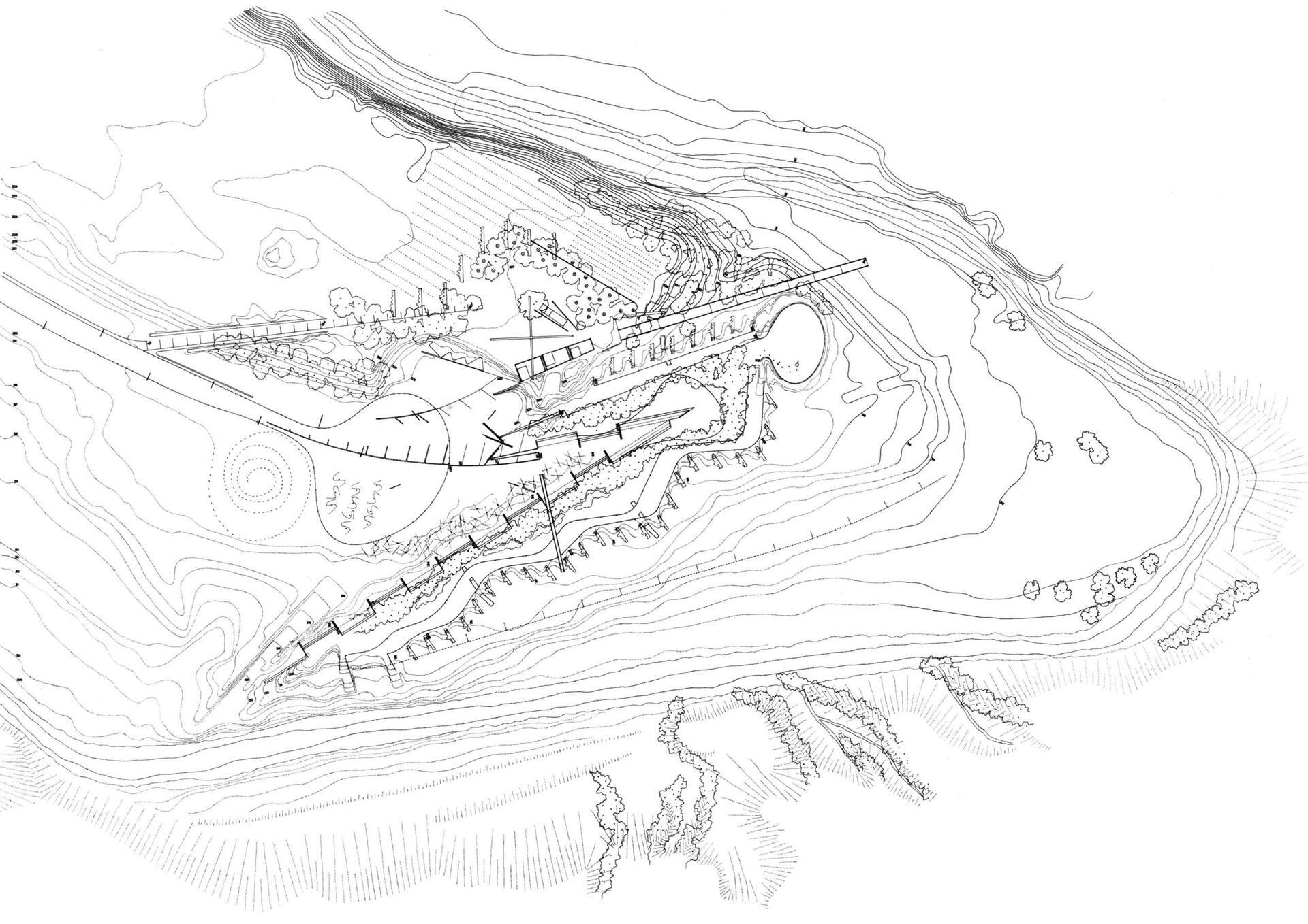 Planta del Cementerio de Igualada
