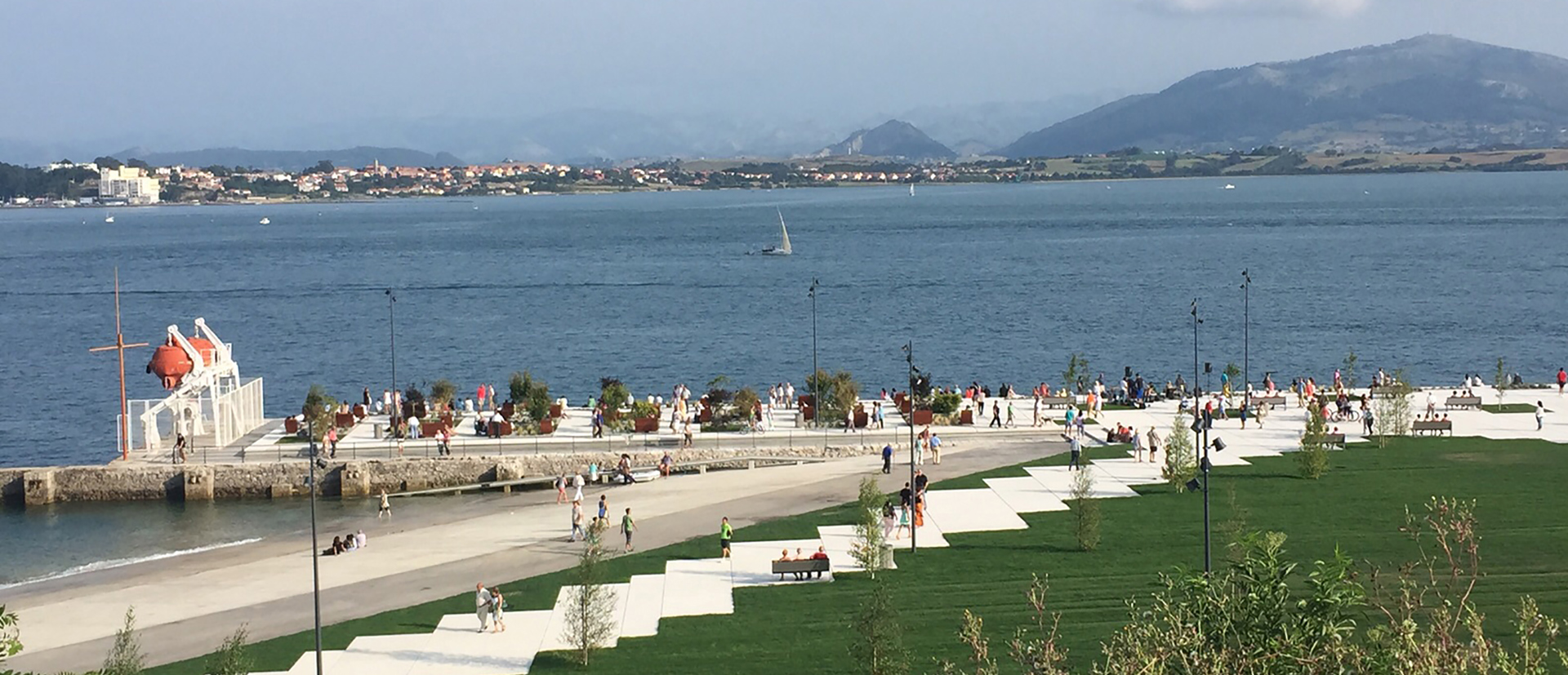  Jardín reversible en la bahía de Santander