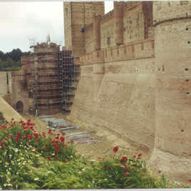Recuperación de fosos del Castillo de la Mota