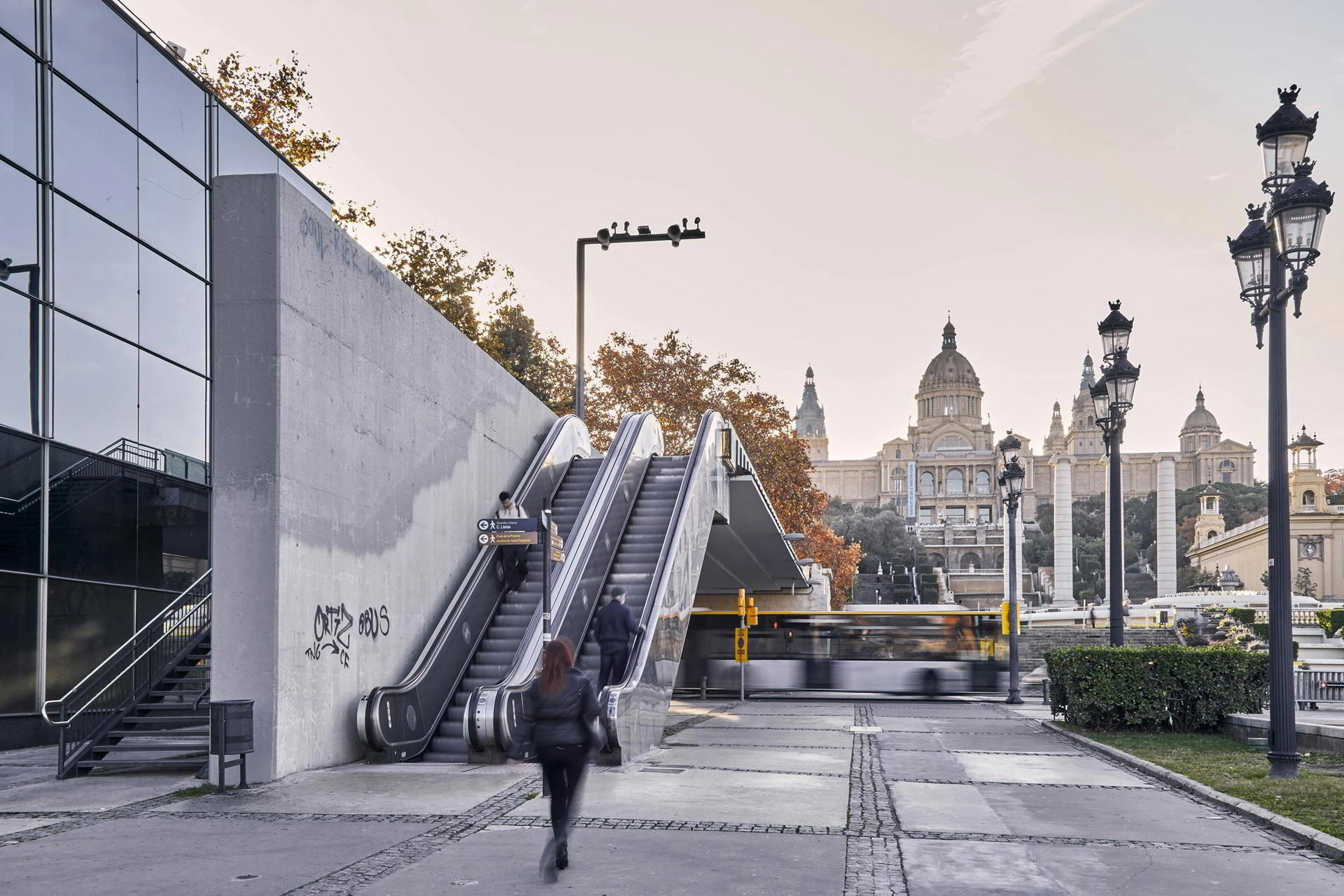  Nuevos accesos a la montaña de Montjuïc