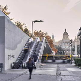 Nuevos accesos a la montaña de Montjuïc